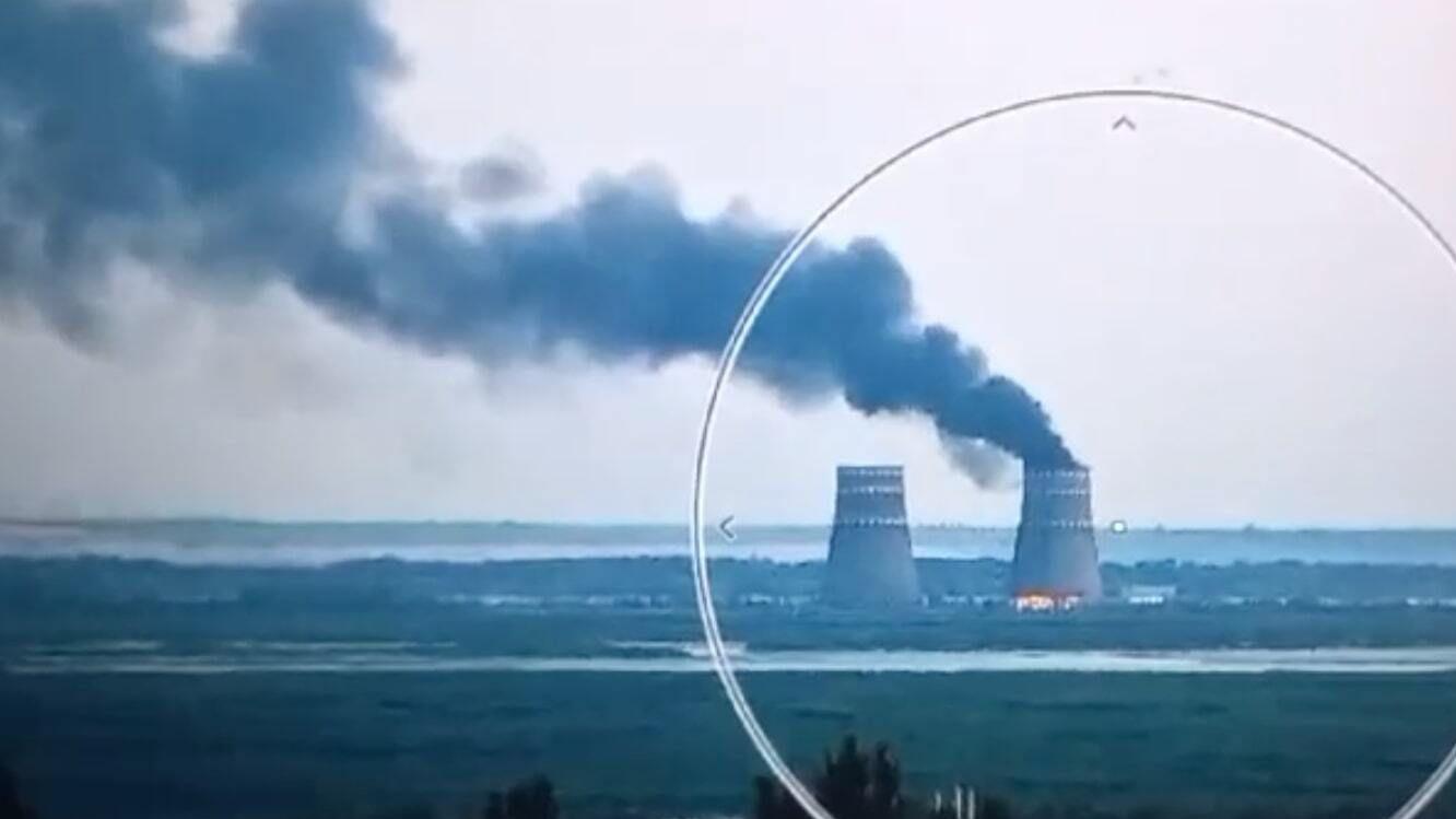 Fire Breaks Out at Russian Nuclear Plant After Ukrainian Drone Strike, No Radiation Threat Reported